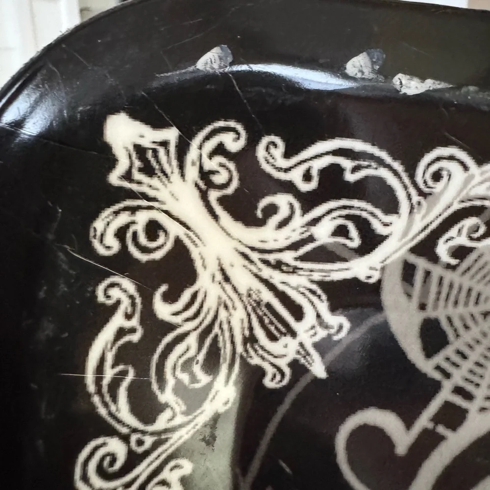 Amscan Halloween Skull Plastic‎ Square Plates